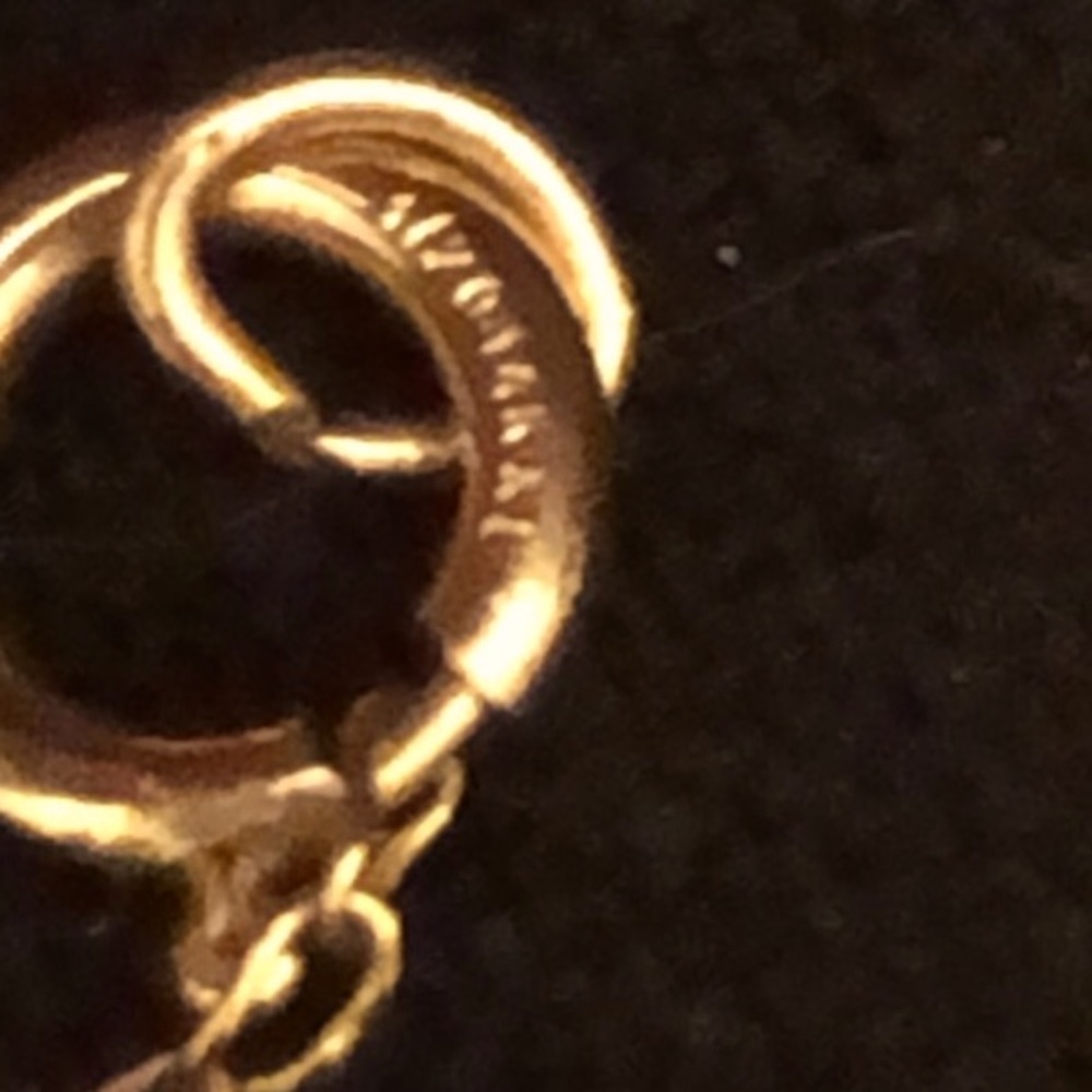 AAJ 10k Gold Sunburst Cross Necklace - Picture 3 of 5